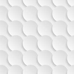 3D Circle Pattern - Seamless Texture vector image