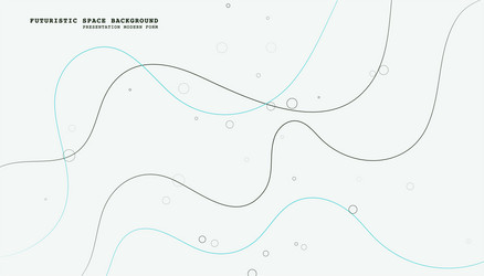 abstract linear waves vector image