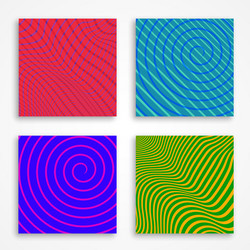 Modern Abstract Colorful Backgrounds vector image