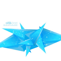 abstract background with geometric shapes vector image