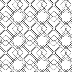 abstract geometric pattern with square lines vector image