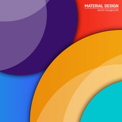 Material design background abstract vector