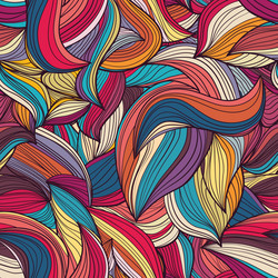 Abstract Wave Pattern vector image