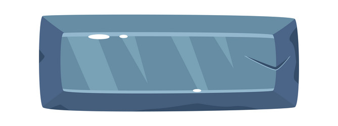 rectangle web game button vector image