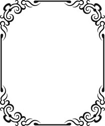 Decorative Frame Collection vector image