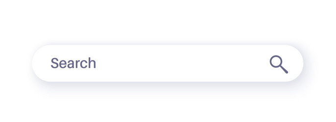 Search Input Field vector image