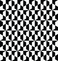 geometric grid seamless pattern design vector image