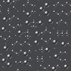 Molecular Structure Pattern vector image