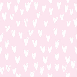 Seamless pattern with heart vector