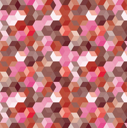 abstract background from color cubes vector image