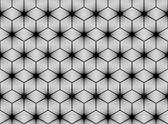 seamless 3d optical rhombus pattern background vector