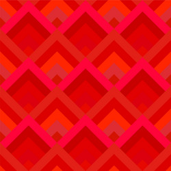 Red abstract diagonal shape tile mosaic pattern vector