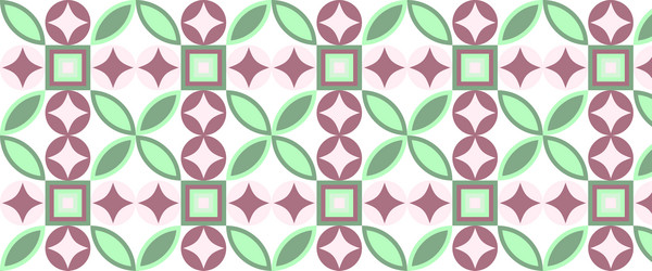 geometric pattern background with scandinavian vector image