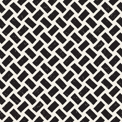 hand drawn seamless repeating pattern with lines vector image