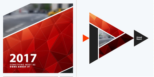 abstract design elements for graphic layout vector image