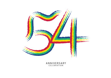 Happy Birthday 54 Vector Images (over 290)