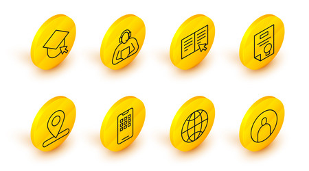 set line create account screen social network vector image