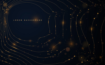 Dynamic Glowing Particle Background vector image