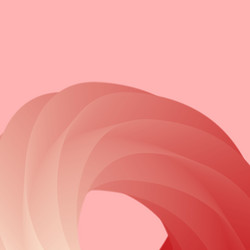 abstract pink curved lines background vector image