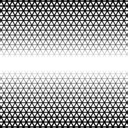 background with gradient triangle shaped cells vector image