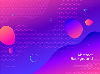 Abstract Colorful Gradient Background vector image