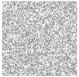 Binary Code Background vector image