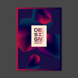 a template to use in your design composition vector image