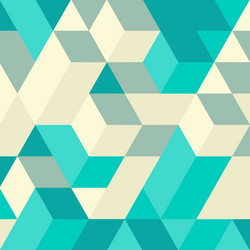 abstract 3d geometrical background mosaic vector image