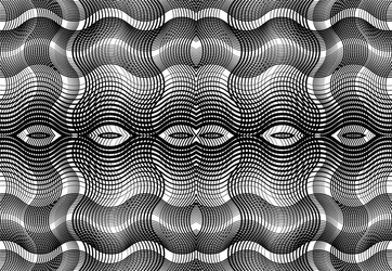 repeatable and tileable grid mesh zig-zag vector image