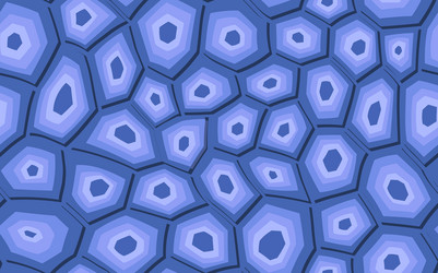 Abstract modern turtle shell seamless pattern Vector Image