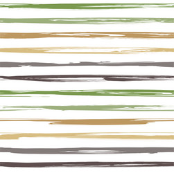 seamless pattern from green and brown abstract vector image