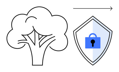 protecting environmental data through secure vector image