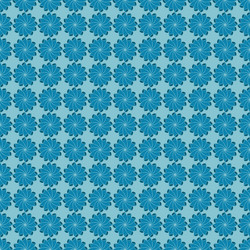 seamless stencil pattern with circular figures vector image