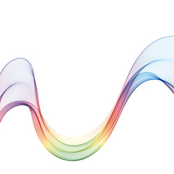 abstract colorful background with wave vector image