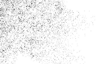 Black Grainy Texture Vector Image