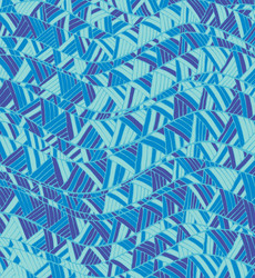 Triangular Wave Pattern - Retro Style vector image