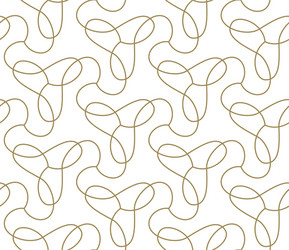 seamless pattern with abstract geometric line vector image