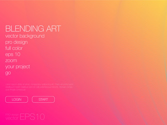 abstract blend background template for web site vector image