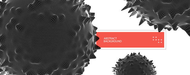 modern science and technology background abstract vector image