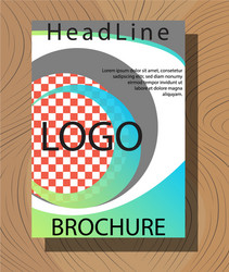 abstract layout background set for art template vector image