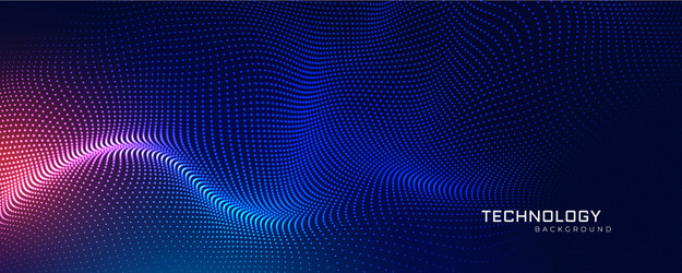 Abstract Tech Mesh Background vector image