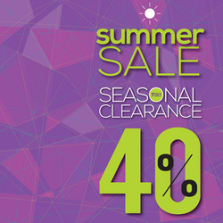 summer sale modern background vector