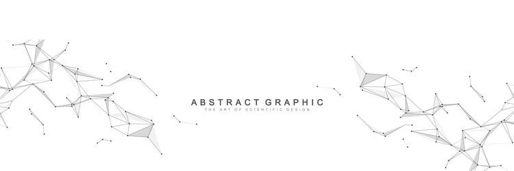 plexus abstract digital background vector image