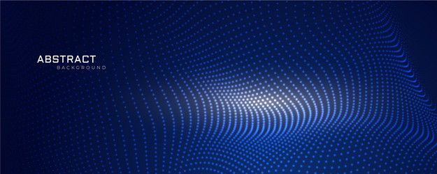 Technology Mesh Particle Background vector image