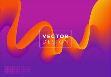 abstract colorful background color flow vector image