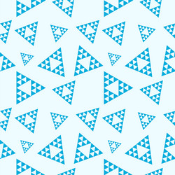 abstract triangles shape ornament triangular vector image