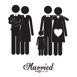 Family design Royalty Free Vector Image - VectorStock