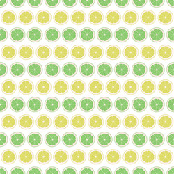 seamless pattern background lemon and lime vector image