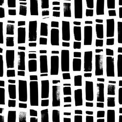 regular rectangle brush strokes seamless pattern vector image