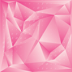 binary computer code background vector image